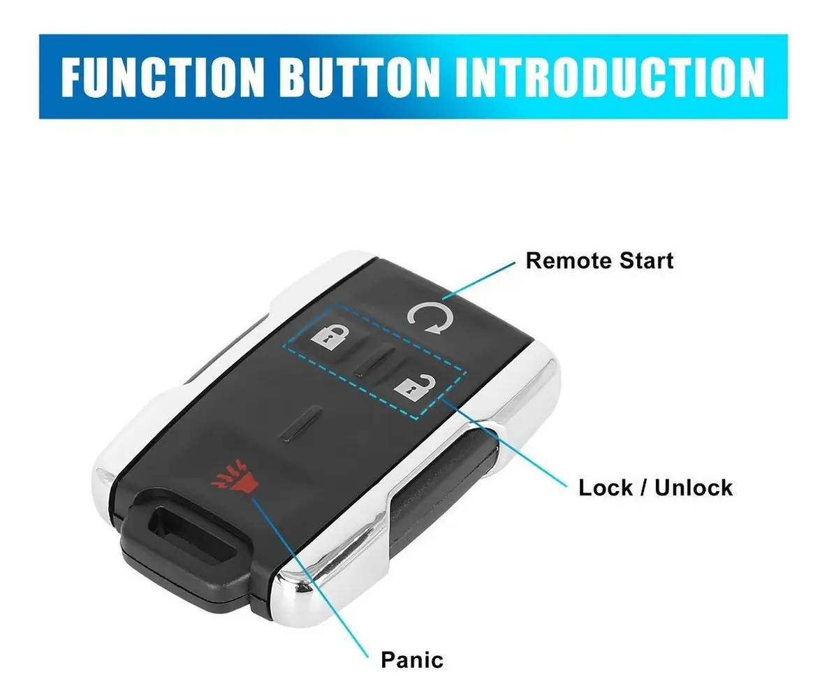 Carcasa De Llave De Control Remoto Para Chevrolet Colorado - Imagen 6