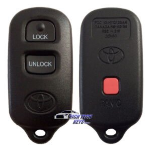 Carcasa Control Remoto Toyota Rav4 Fj Crusier Highlander Prius Tacoma Tundra Yaris
