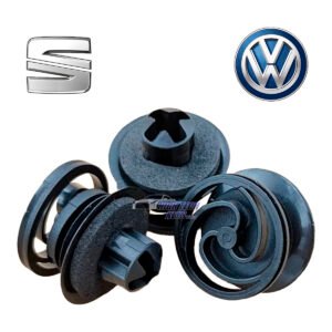 12 Grapa Automotriz para Panel-Tapa de Puerta Seat, Volkswagen