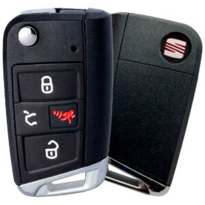Carcasa Llave Control Remoto para Seat Ibiza Toledo