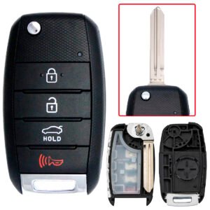 Carcasa Llave Control Remoto para Kia Forte años 2013 al 2018