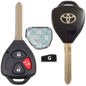Llave Control Remoto Chip G para Toyota 4runner Rav4 Yaris