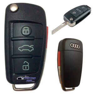 Carcasa Llave Control Remoto Audi A1 A3 A4 A6 A8 Q5 Q7 S8 TT
