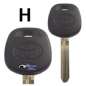 Llave con Chip H Toyota Camry Corolla Hiace Prius Rav4 Sienna Tacoma Tundra Yaris